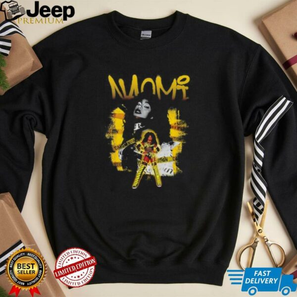 Naomi caution graphic shirt