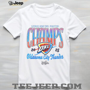 National Basketball Association Oklahoma City Thunder NBA Finals Champs shirt