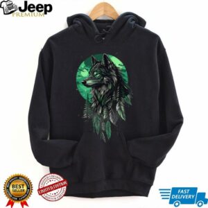 Native American Wolf Native American Pride Indian Tribe T Shirt