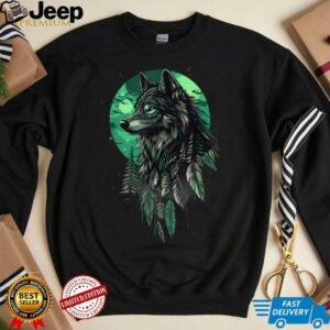 Native American Wolf Native American Pride Indian Tribe T Shirt