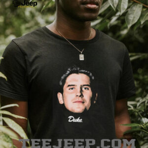 Neal Begovich Duke Blue Devils big head shirt