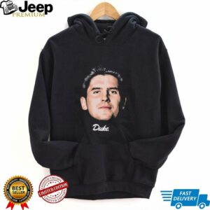 Neal Begovich Duke Blue Devils big head shirt4