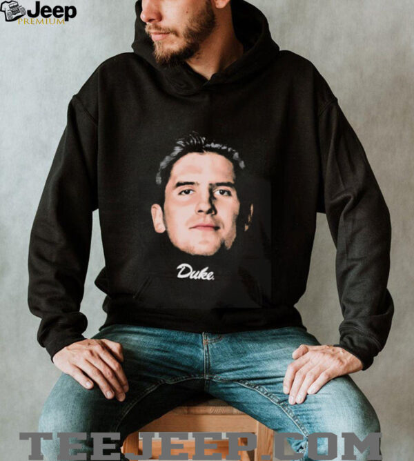 Neal Begovich Duke Blue Devils big head shirt