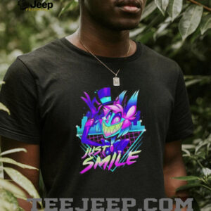 Neon alastor hazbin hotel just smile shirt