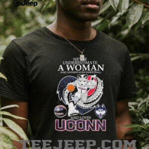 Never Underestimate A Nurse Who Understands Basketball And Loves Uconn Huskies Mascot Diamond Heart T shirts2