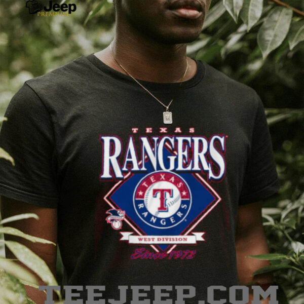 New Era Texas Rangers Red THROWBACK Short Sleeve T Shirt