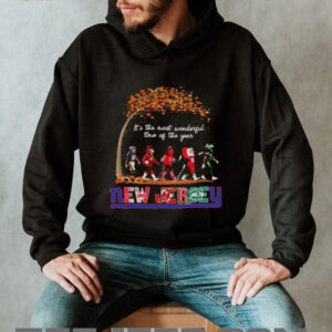 New Jersey Sports Teams Mascot Abbey Road It’s The Most Wonderful Time Of The Year Shirt
