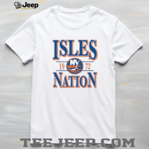 New York Islanders nation 1972 logo shirt2