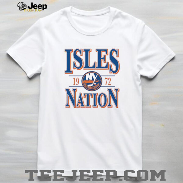 New York Islanders nation 1972 logo shirt