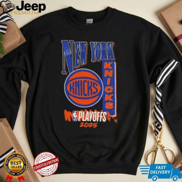 New York Knicks Youth 2025 NBA Playoffs Hype T Shirt