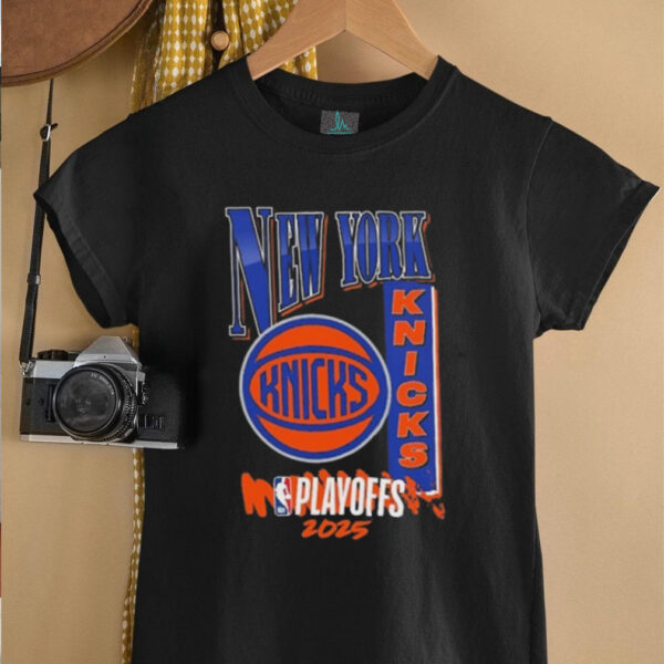 New York Knicks Youth 2025 NBA Playoffs Hype T Shirt