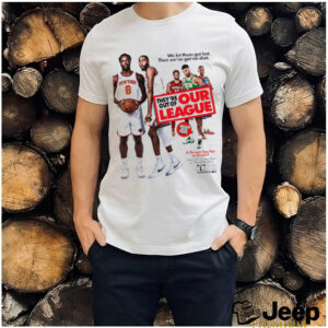 New York Knicks we let them get hot then were got no shot graphic shirt2