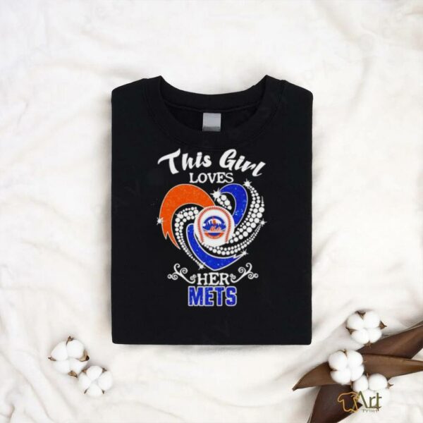 New York Mets This girl loves her Mets t shirt black