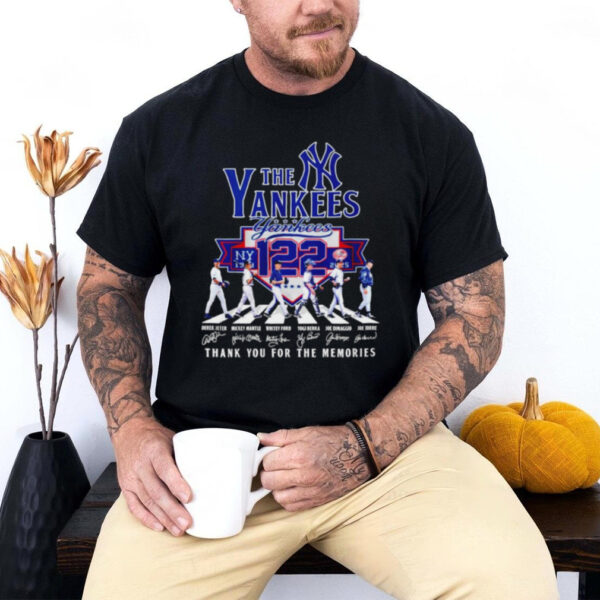 New York Yankees 122nd Anniversary 1903 2025 Thank you Abbey Road shirt