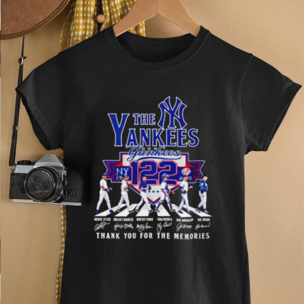 New York Yankees 122nd Anniversary 1903 2025 Thank you Abbey Road shirt