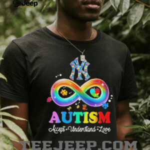 New York Yankees Autism Accept Understand Love T shirts