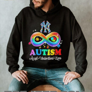 New York Yankees Autism Accept Understand Love T shirts2