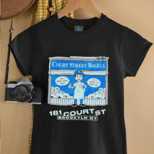 New York Yankees court street bagels 181 court st Brooklyn NY shirt3