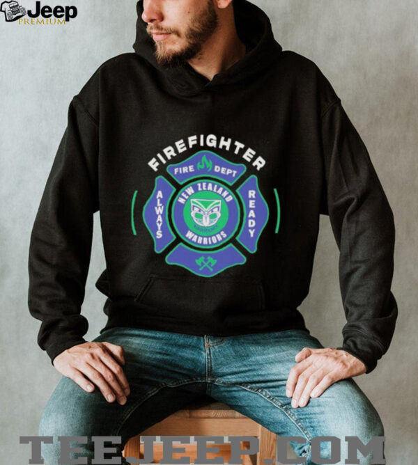 New Zealand Warriors Fire Dept Fireghter Always Ready T shirts