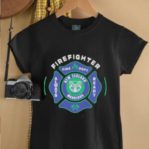 New Zealand Warriors Fire Dept Fireghter Always Ready T shirts3