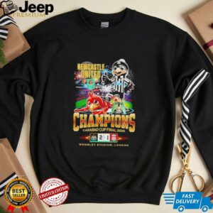 Newcastle United Champions Carabao Cup Final 2025 mascot shirt2