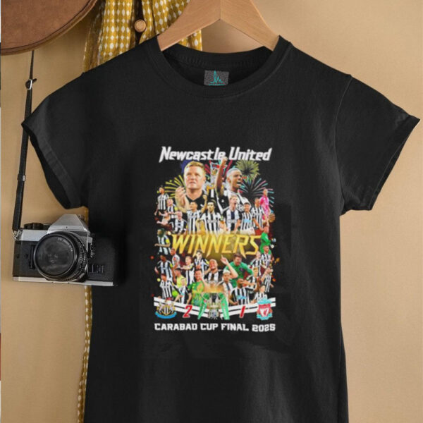 Newcastle United winners Carabao Cup Final 2025 players shirt