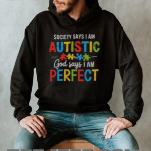 Nice Society Says Im Autistic Autism Awareness Month Christian T Shirt2