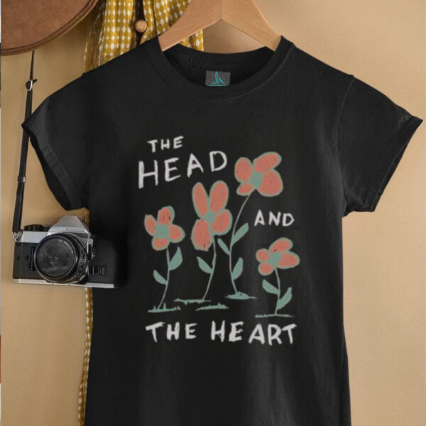 Nice The Head And The Heart Flower T Shirt