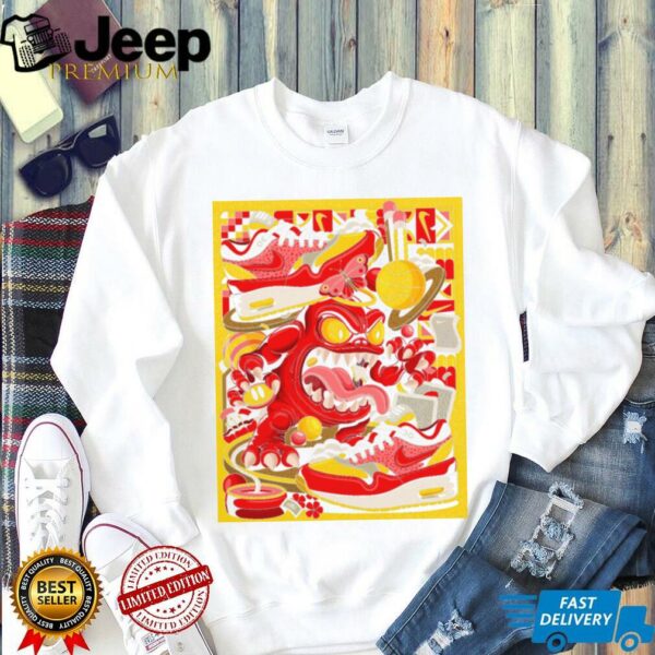 Nike Air Max Monster Art Shirt