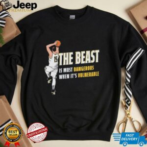 Nikola Jokic The Beast Is Most Dangerous When Its Vulnerable Denver Nuggets T shirts3