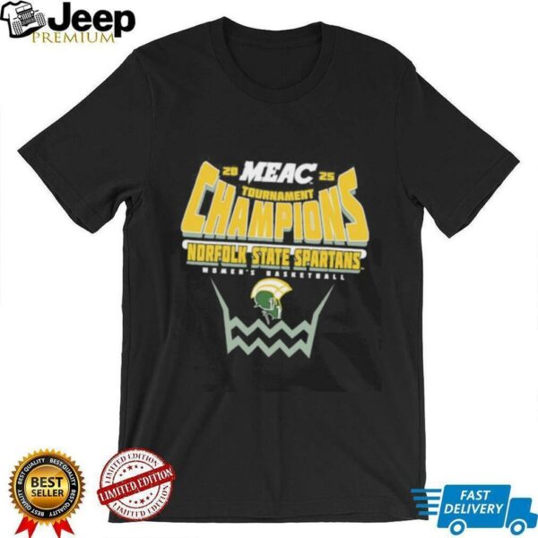Norfolk State Spartans 2025 MEAC Women’s Basketball Conference Tournament Champions shirt
