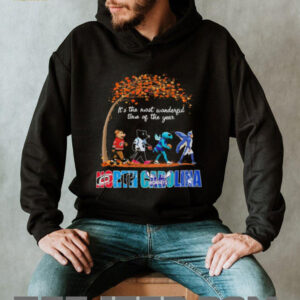 North Carolina Sports Teams Mascot Abbey Road It’s The Most Wonderful Time Of The Year Shirt