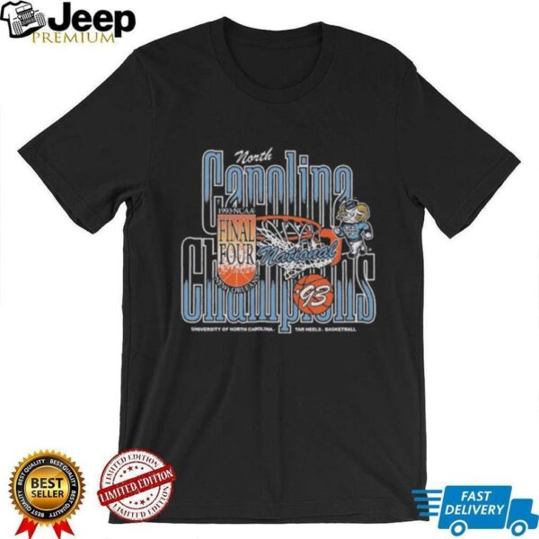 North Carolina Tar Heels 1993 NCAA Final Tour New Orleans National Champions T shirts