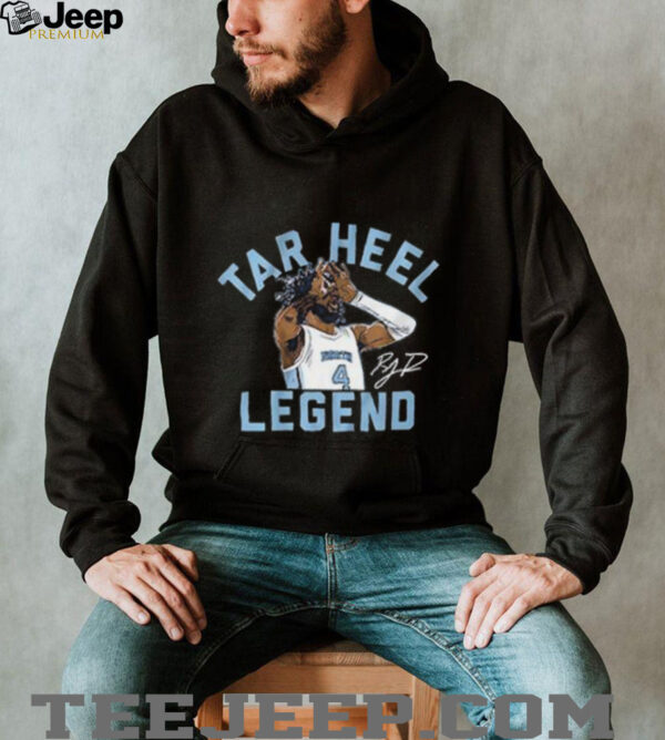 North Carolina Tar Heels Basketball R.J. Davis Tar Heel Legend shirt