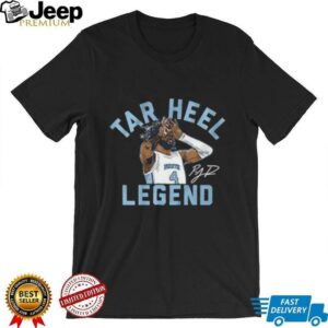 North Carolina Tar Heels Basketball R.J. Davis Tar Heel Legend shirt3