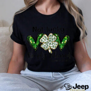 Not Lucky Simply Blessed Christian St Patricks Day Irish T...