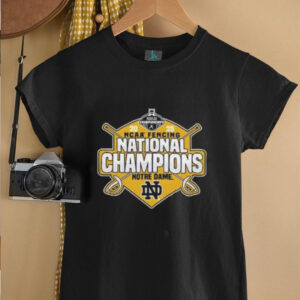 Notre Dame Fighting Irish 2025 NCAA Fencing National Champions shirt4
