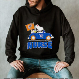 Nurse Snoopy and Woodstock driving car Houston Astros shirt3