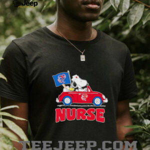 Nurse Snoopy and Woodstock driving car Philadelphia Phillies shirt2