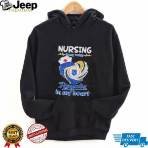 Nursing in my veins Royals in my heart diamond shirt