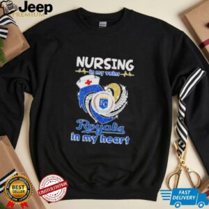Nursing in my veins Royals in my heart diamond shirt2