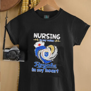 Nursing in my veins Royals in my heart diamond shirt4