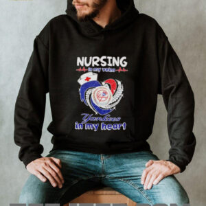 Nursing in my veins Yankees in my heart diamond shirt0