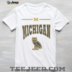 OVO Michigan Wolverines shirt4
