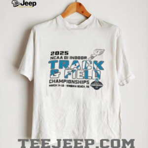 Official 2025 NCAA Division I Indoor Track Field Final Championships March 14 15 Virginia Beach Va shirt2