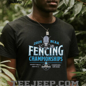 Official 2025 NCAA Fencing Championship Shirt