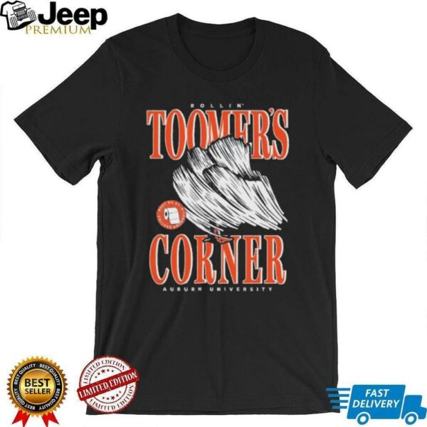 Official Auburn Tigers Rollin’ Toomer’s Corner Meet Me At College And Magnolia T shirts