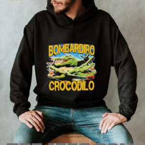 Official Bombardiro Crocodilo Brainrot T shirts