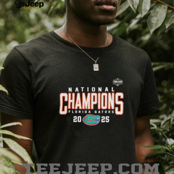 Official Florida Gators Fanaticity 2025 NCAA Men’s Basketball National Champions Logo shirt