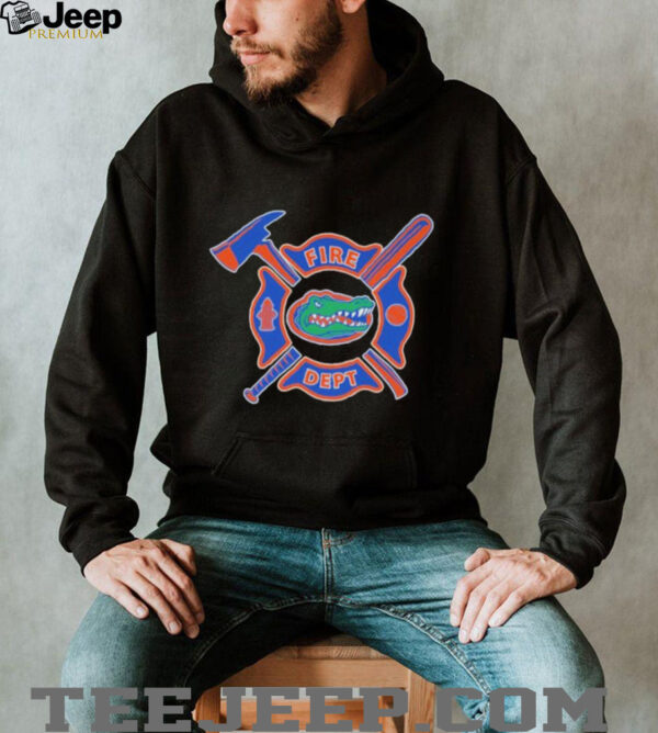 Official Florida Gators Fire Dept Baseball T shirts